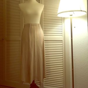 🧡 Pleats Please Issey Miyake Beige Long Skirts